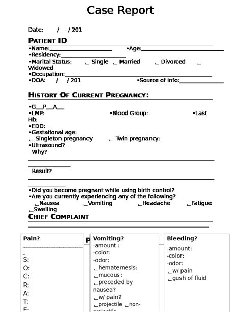 OB/GYN: history and physical examination .